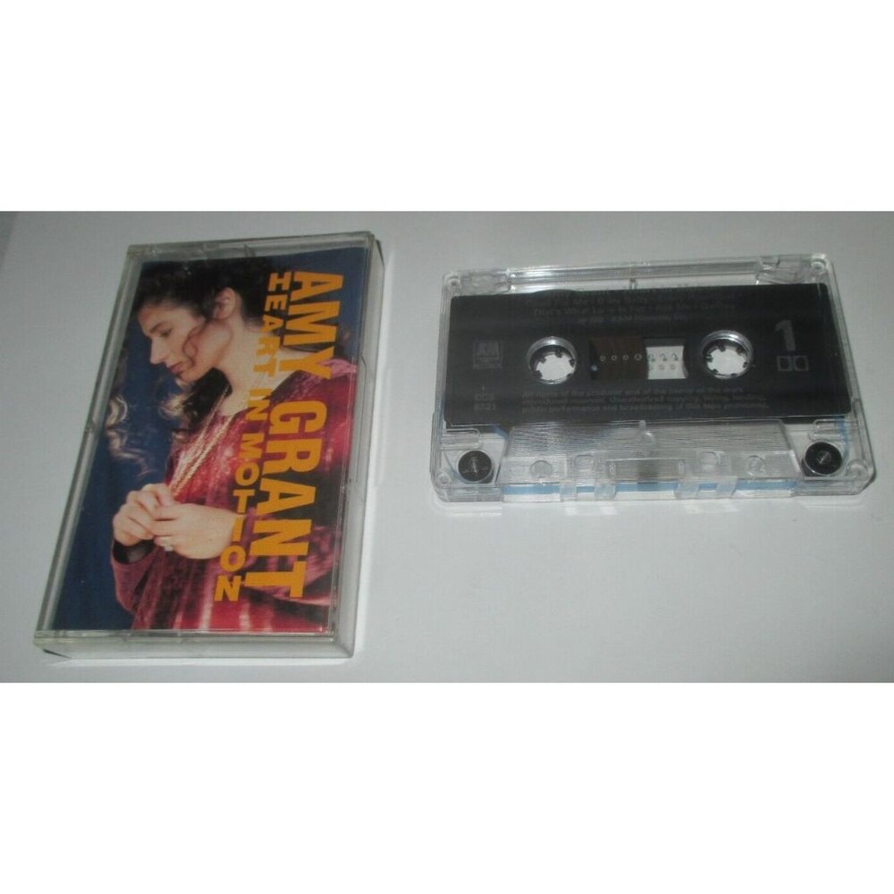Amy Grant - Heart In Motion on cassette (A & M Records/ Word Distribution, 1991)